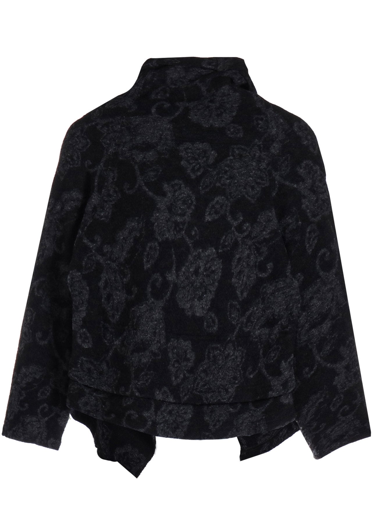 【9/13 12:00(JST) Release】FLOWER PILE JACQUARD DOUBLED LAYER LIKE CARDIGAN