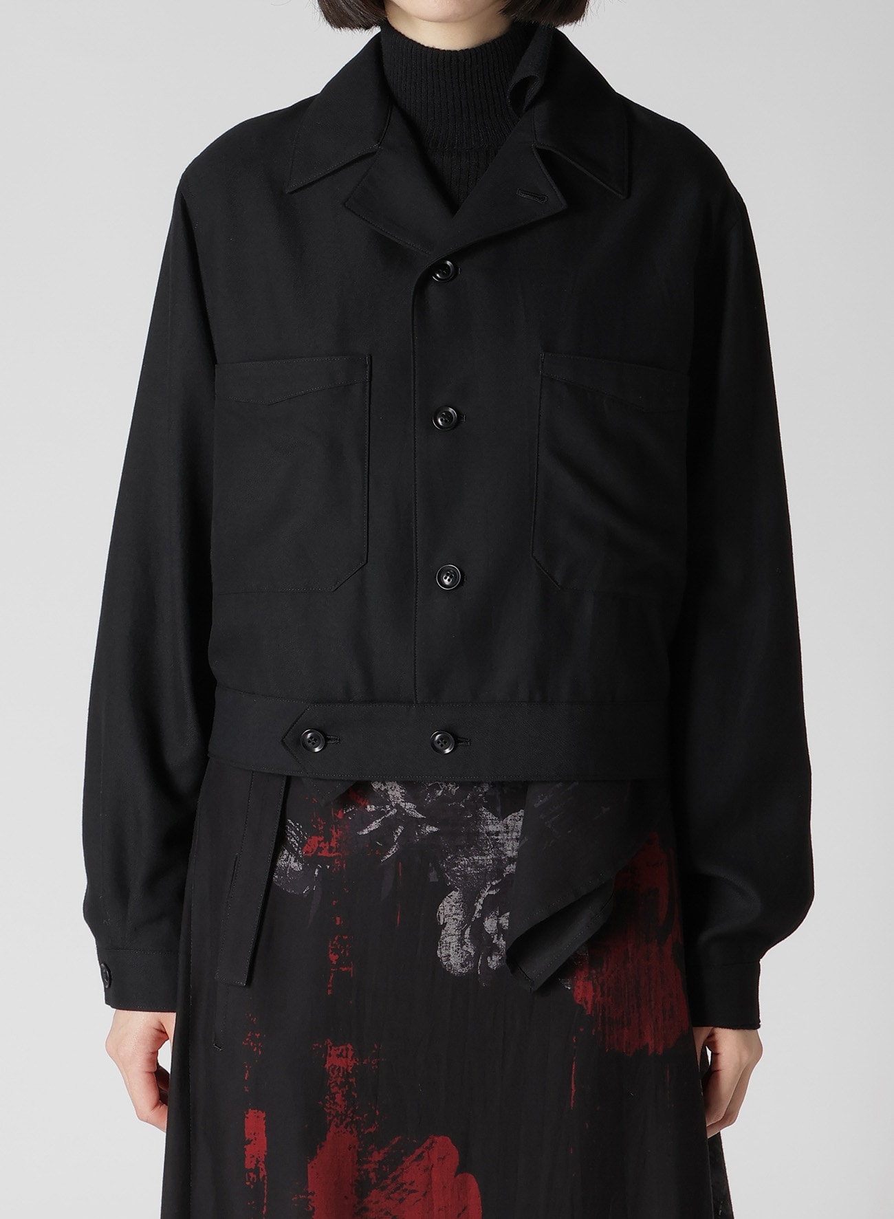 RY/W GABARDINE BLOUSON