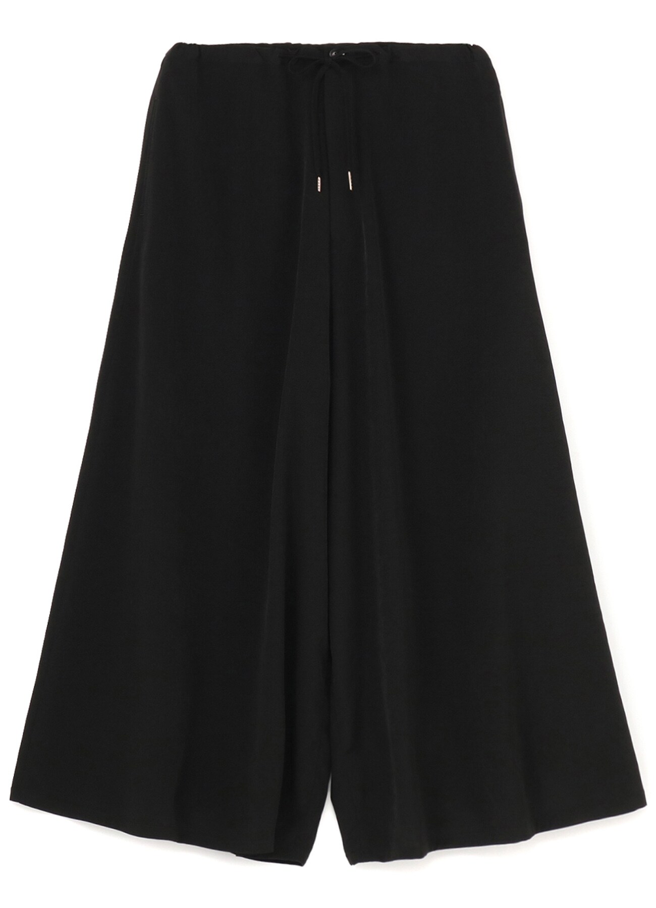 TRIACETATE POLYESTER de CHINE WIDE FLARE PANTS