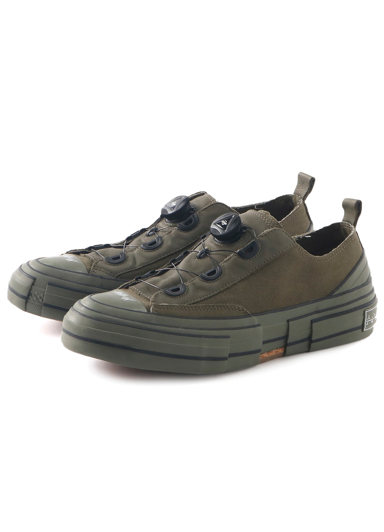 Y's x VESSEL SNEAKER COLOR CANVAS(23cm Khaki): Vintage｜THE SHOP