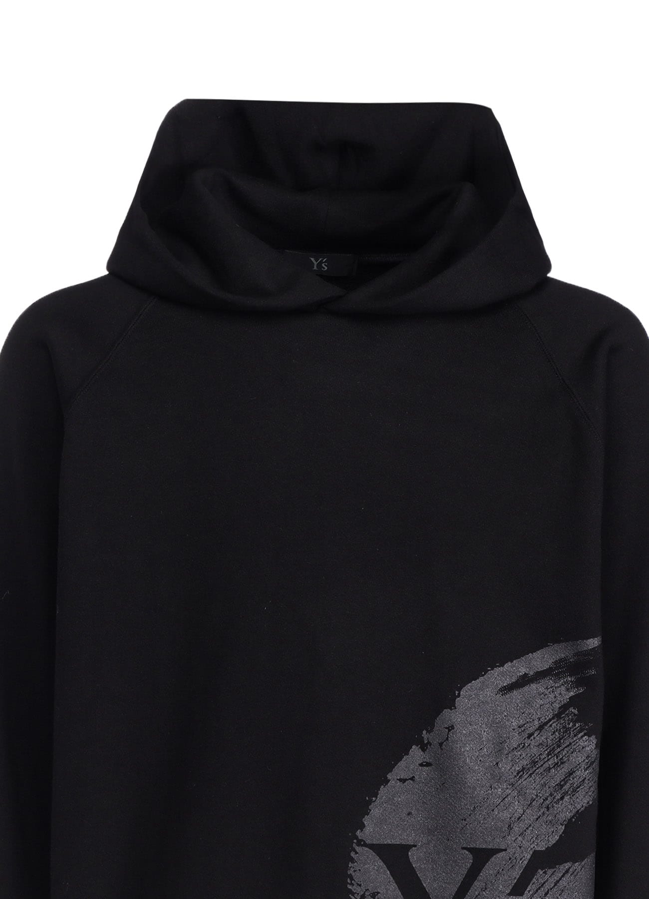 Y'S LOGO/BLUSH PRINT HOODIE