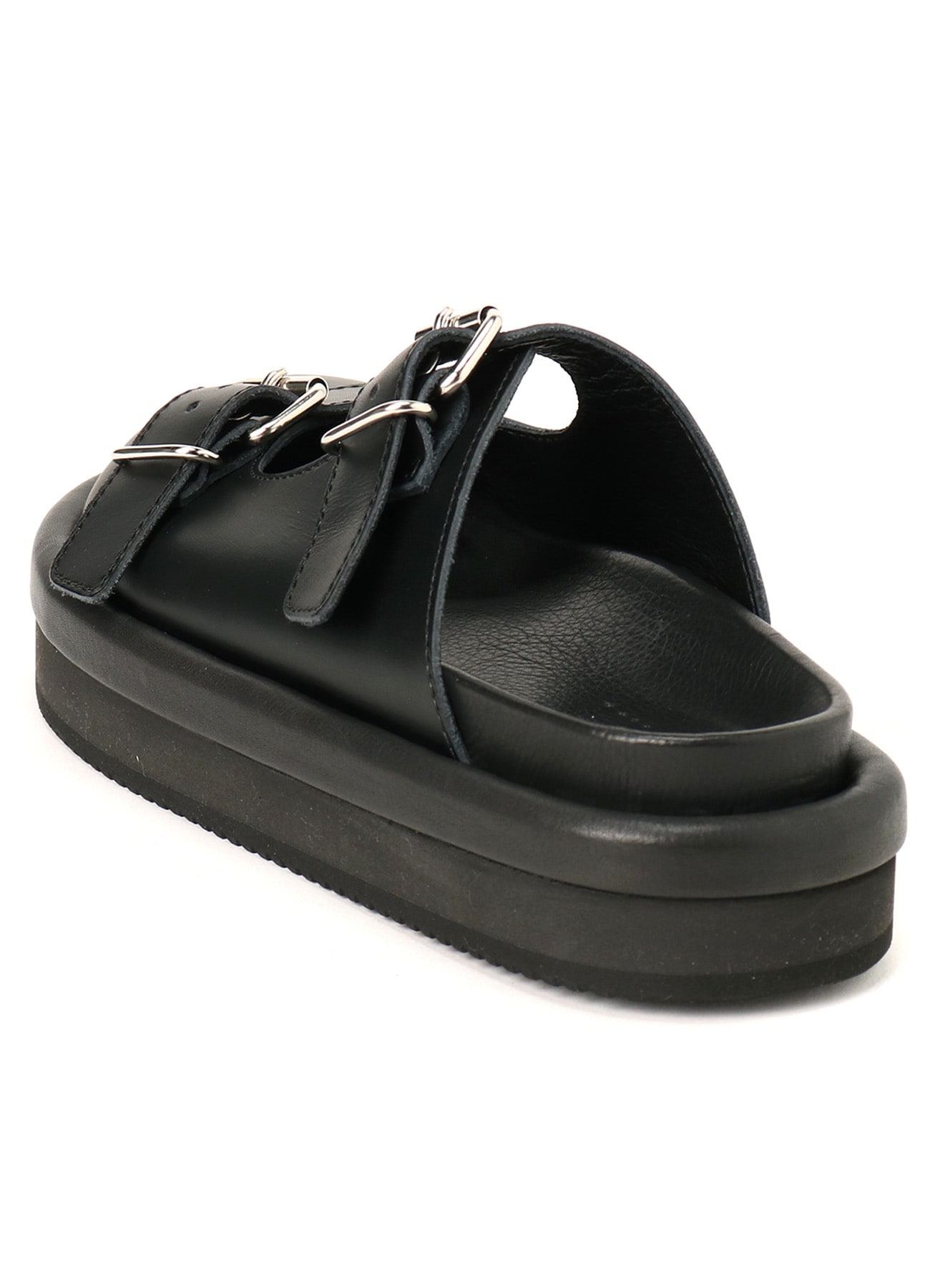 COW LEATHER BELTED SANDAL