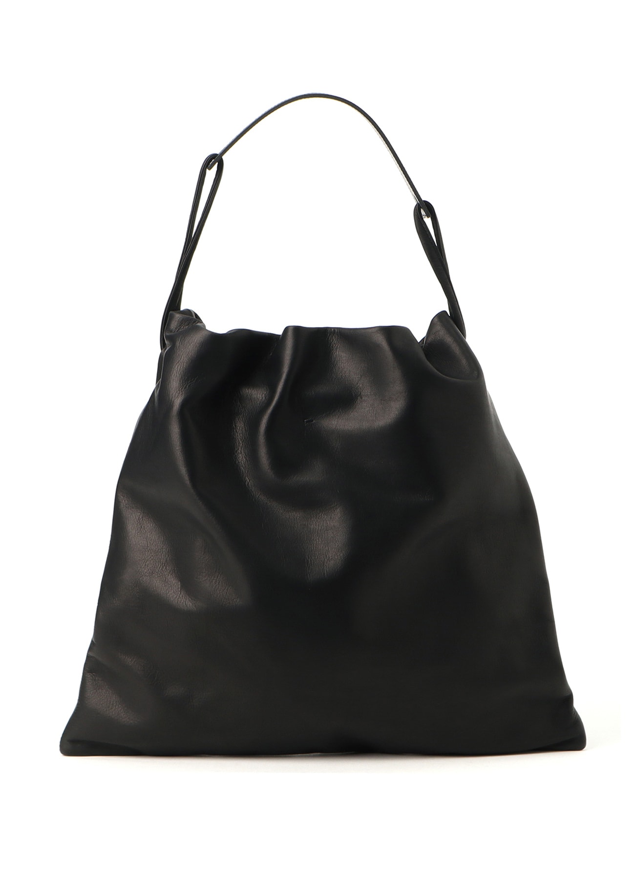 SOFT SMOOTH LEATHER TOTE BAG