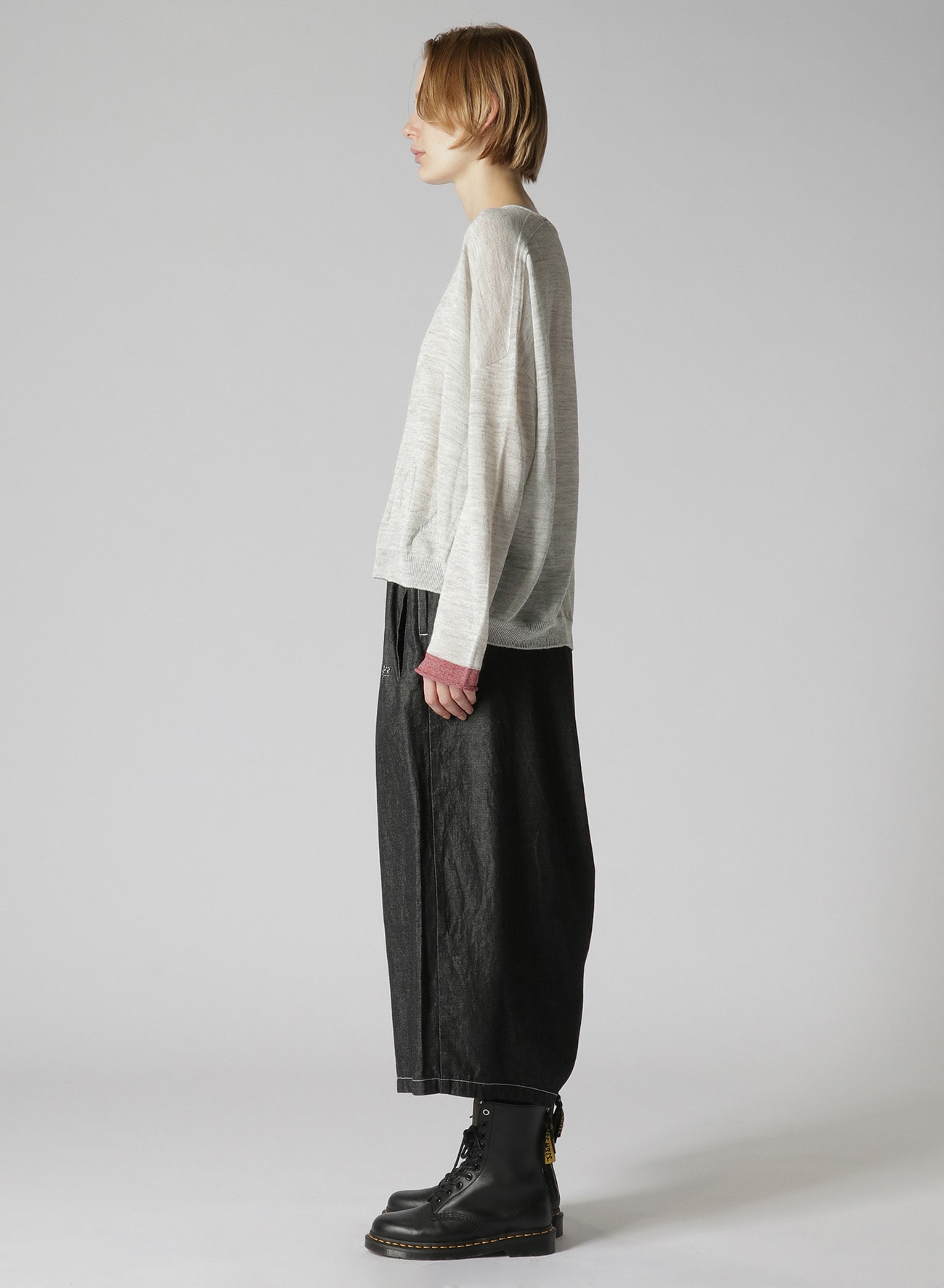 TEST DRAWING LINKS OVERSIZED LONG SLEEVE PULLOVER
