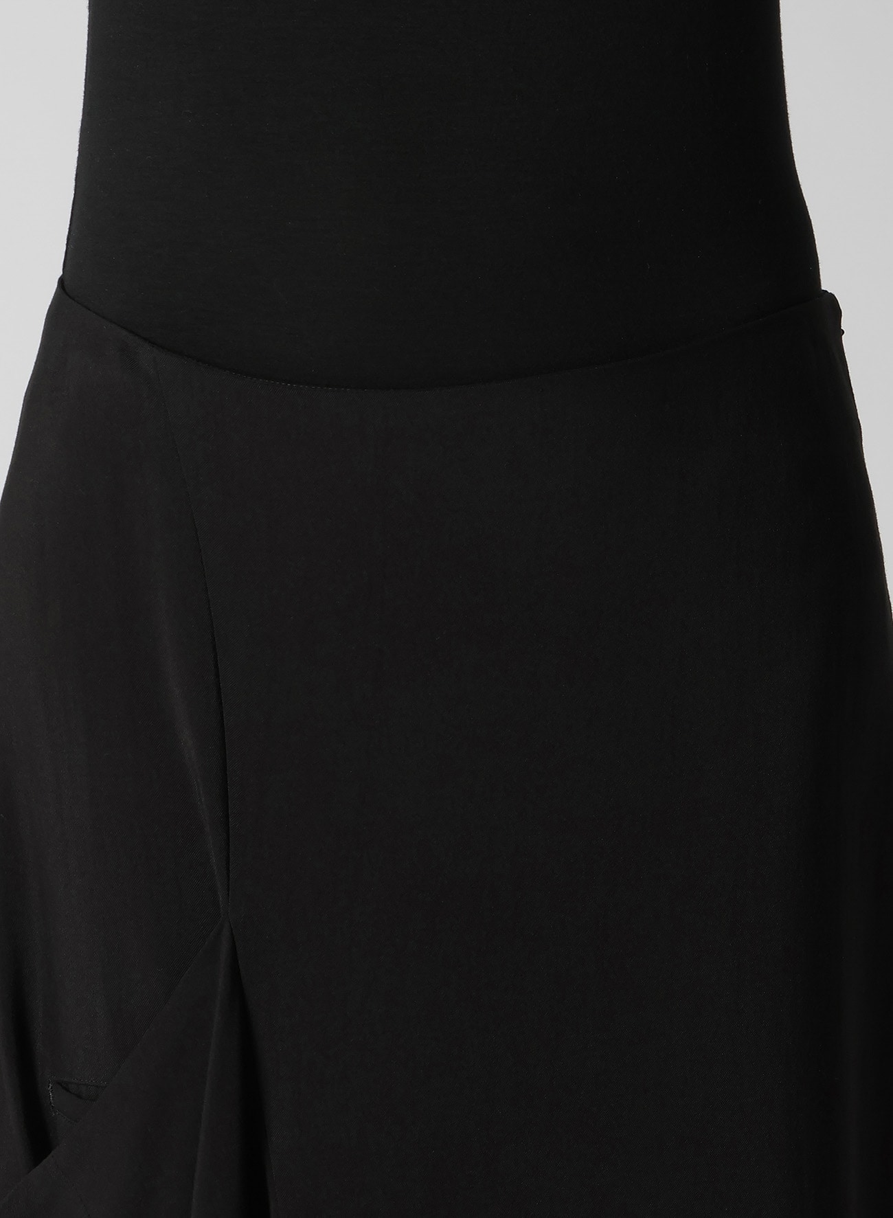 RAYON CUPRO RIGHT SIDE MARMAID FLARE SKIRT