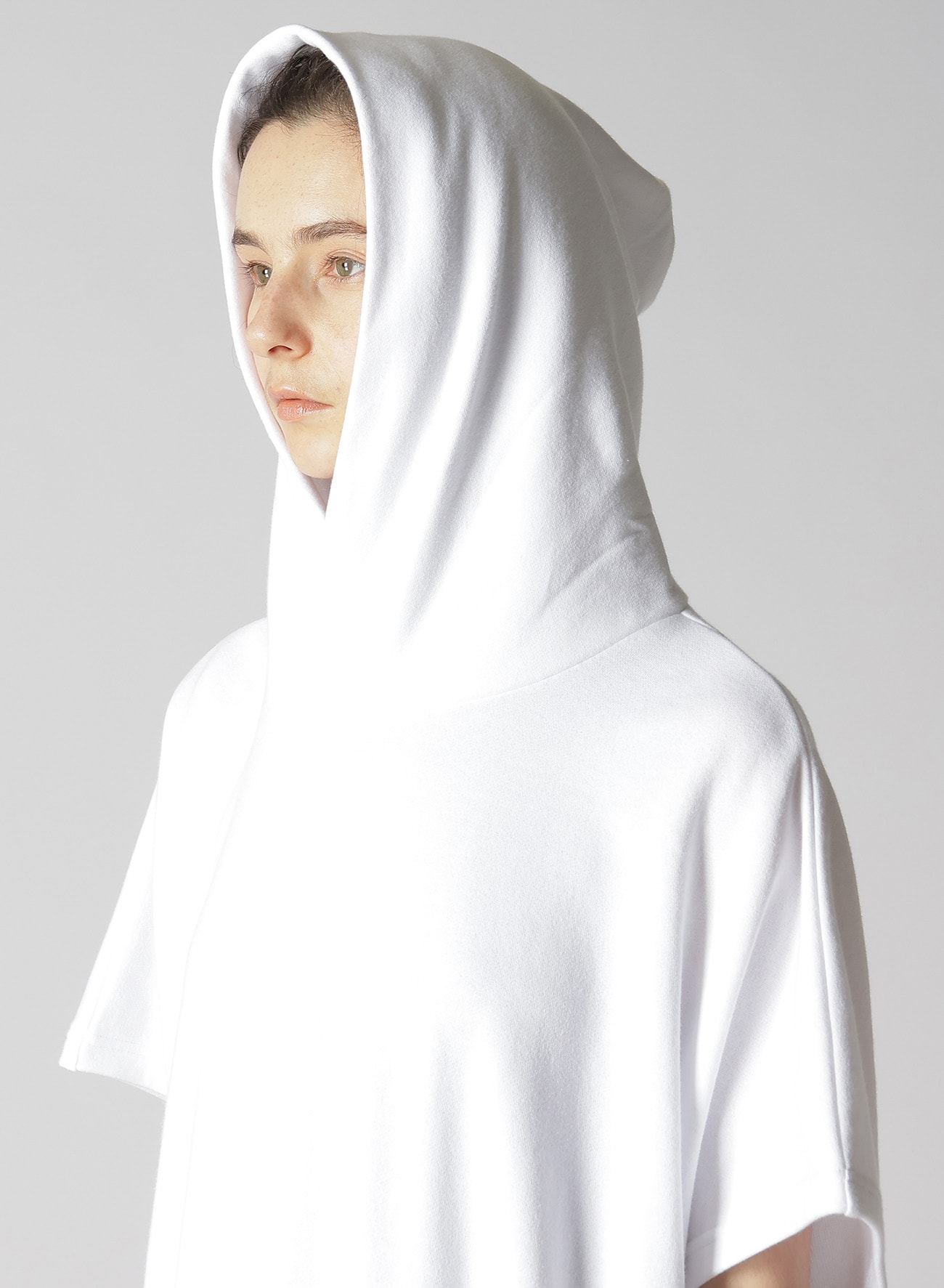 SOFT FRENCH TERRY FRENCH SLEEVE HOODIE