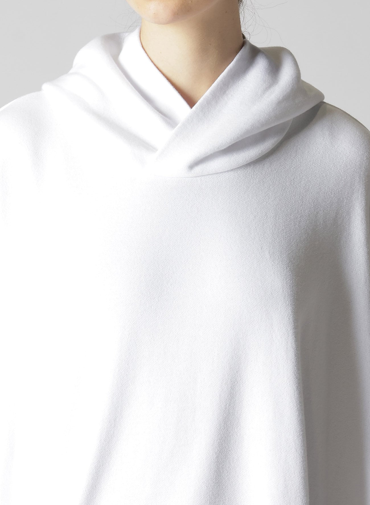 SOFT FRENCH TERRY FRENCH SLEEVE HOODIE