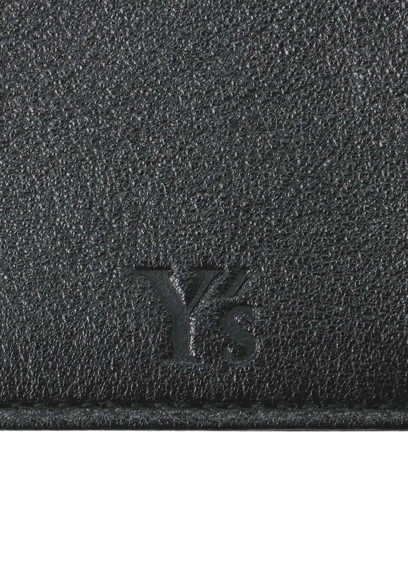 SEMI GLOSS LEATHER ID CASE(S Black): Y's｜THE SHOP YOHJI YAMAMOTO