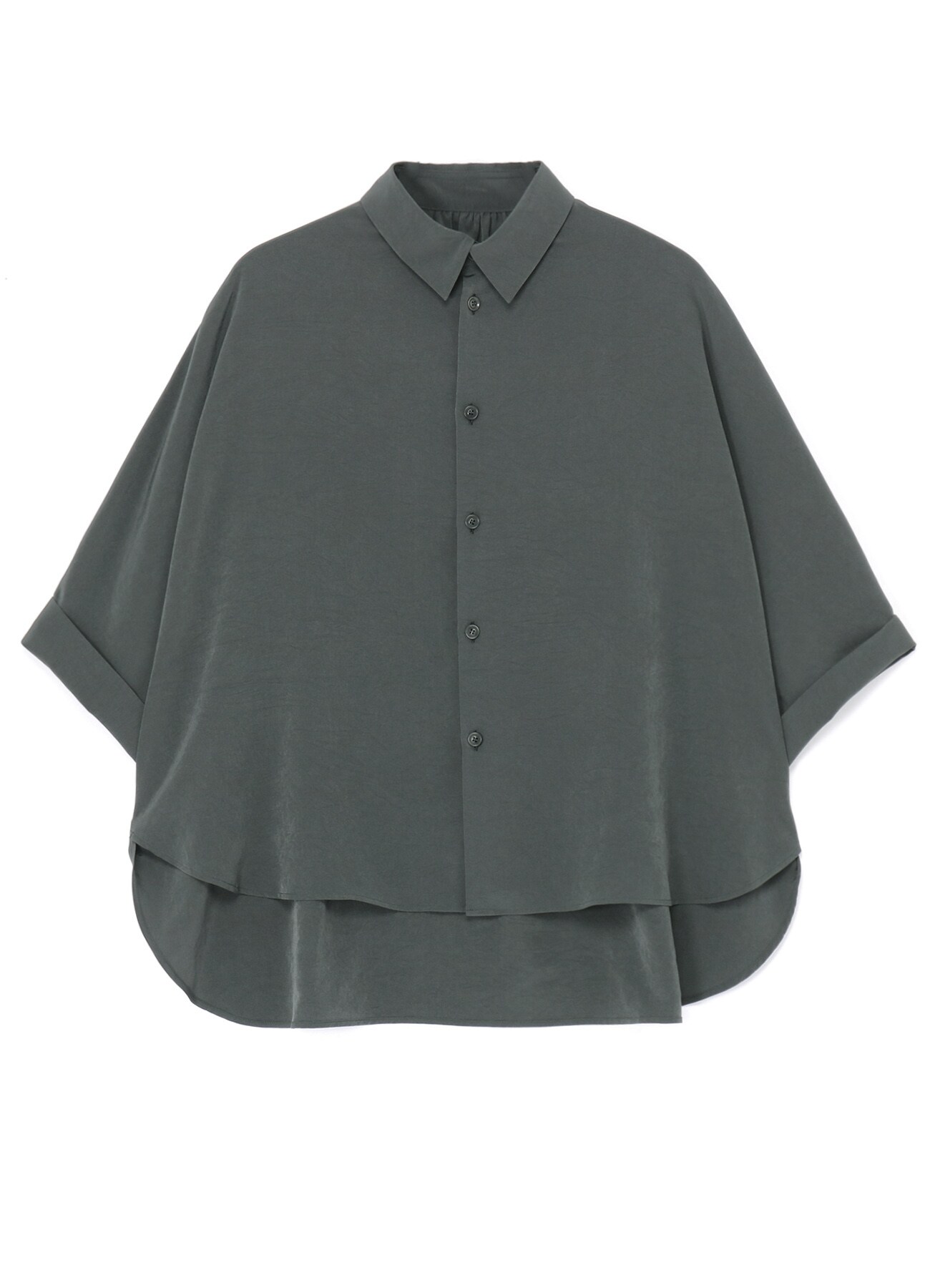 SHORT SLEEVE CAPE-SHIRT