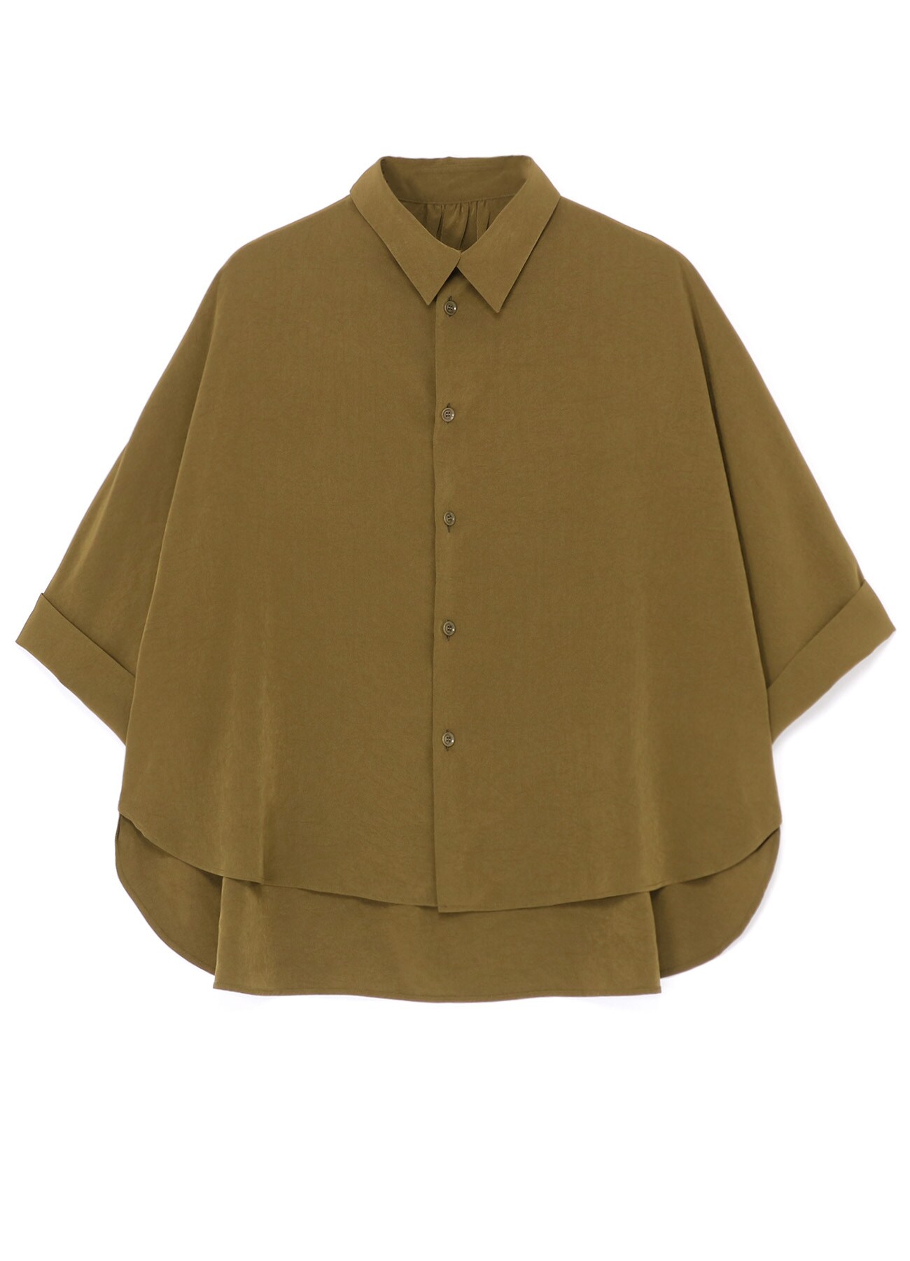 SHORT SLEEVE CAPE-SHIRT