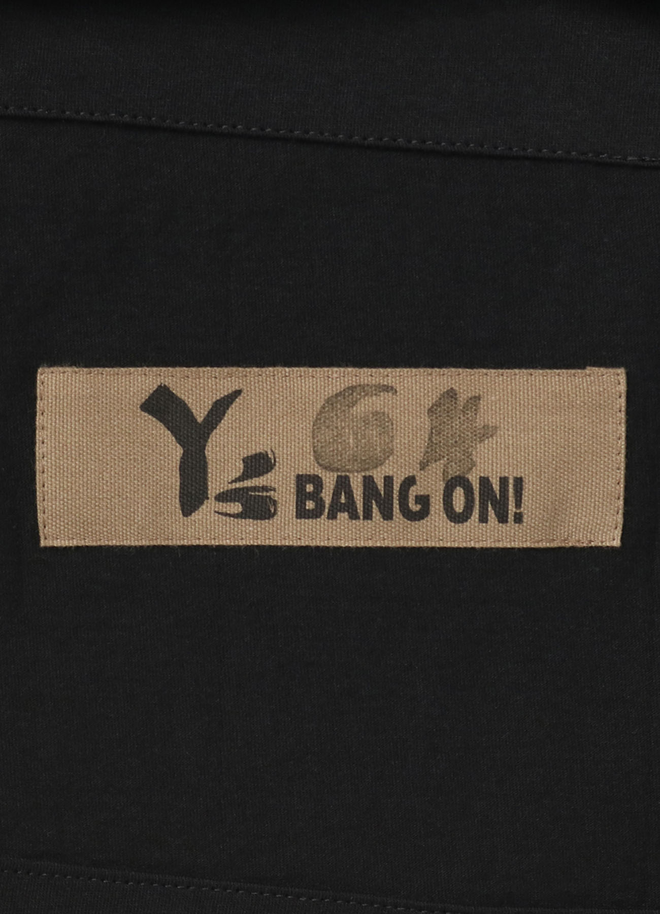 Y's BANG ON!No.64 China-shirts Cartima-plain stitch