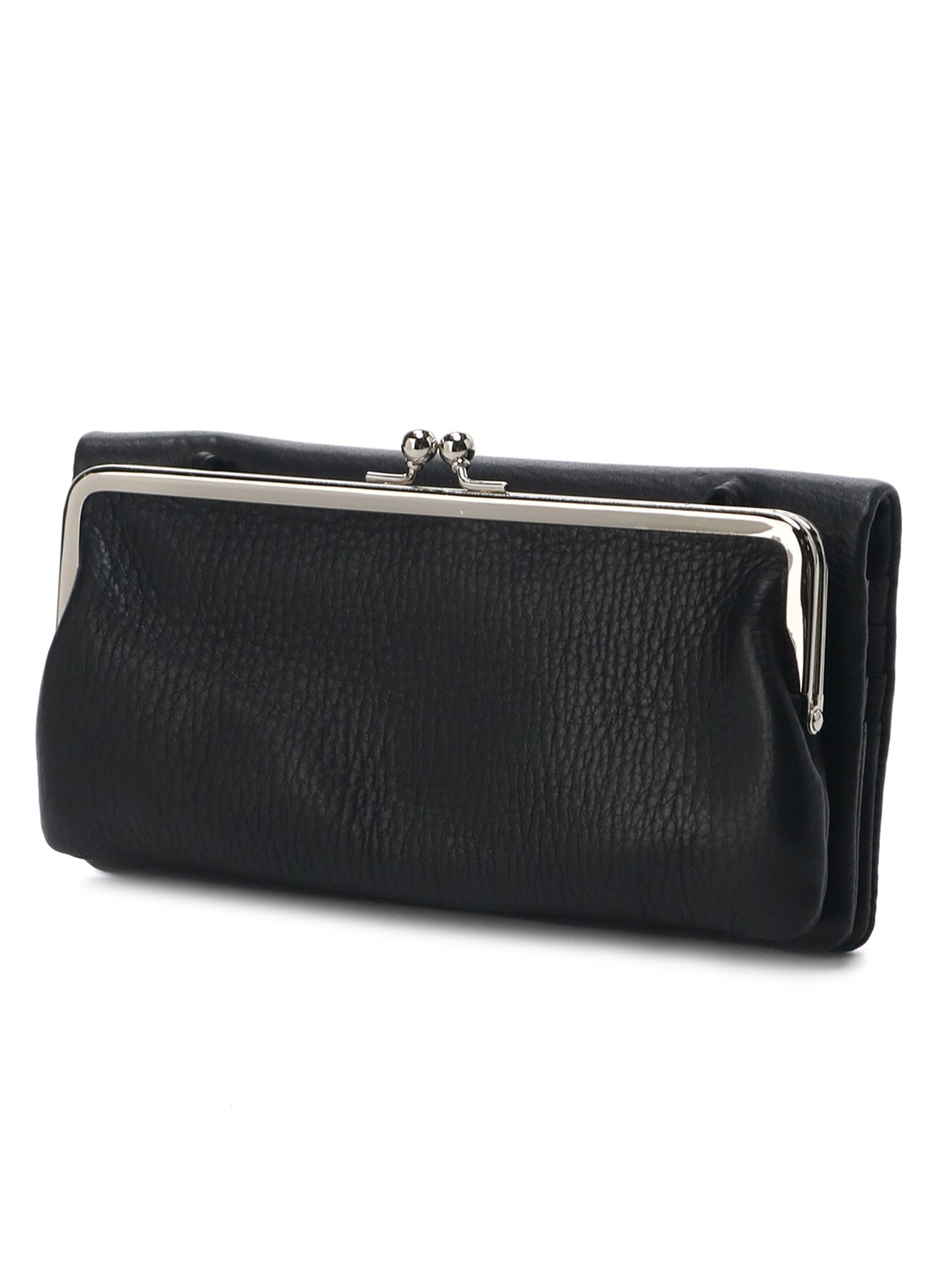 SOFT LEATHER PUFFED CLASP WALLET