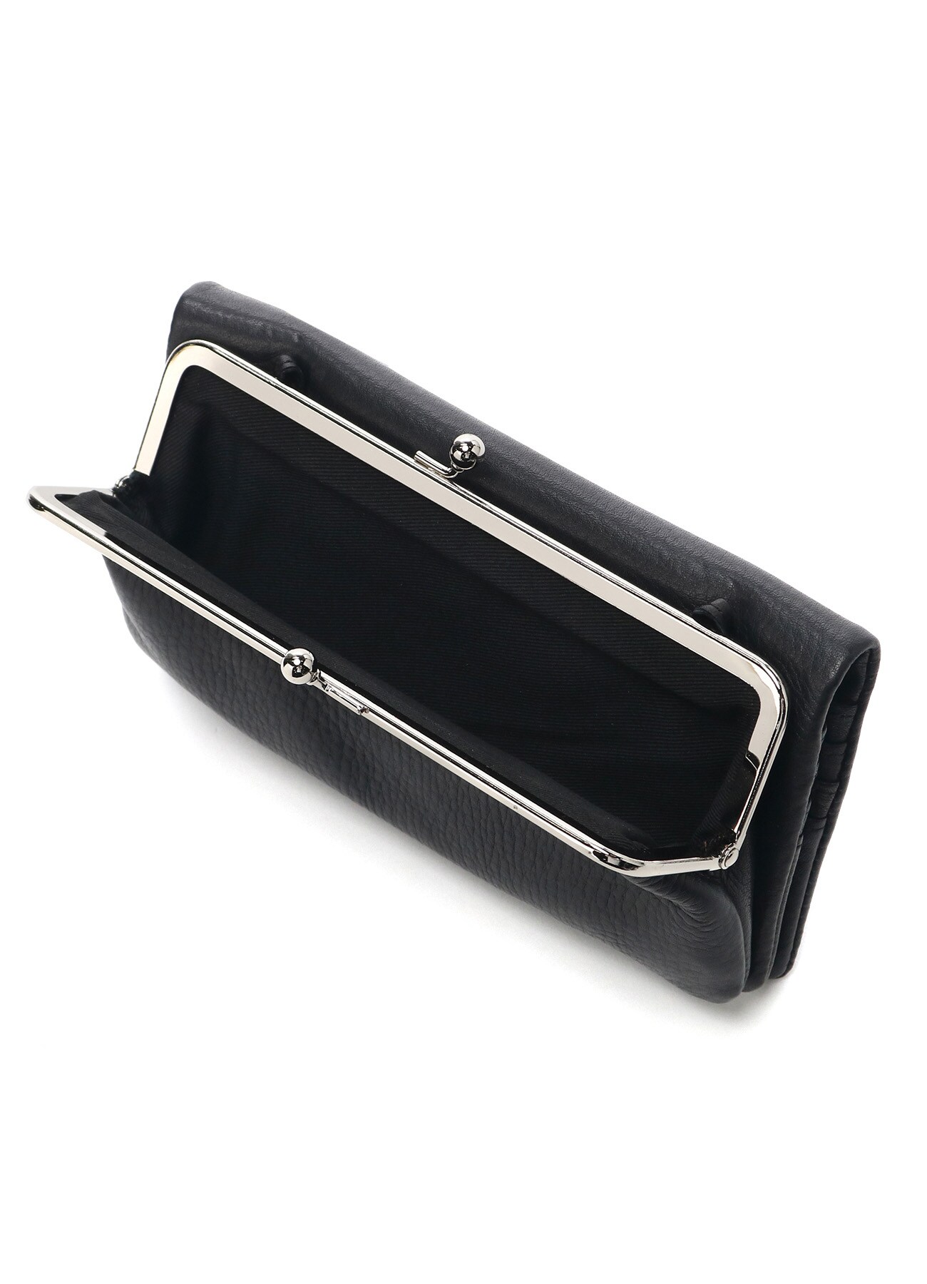 SOFT LEATHER PUFFED CLASP WALLET