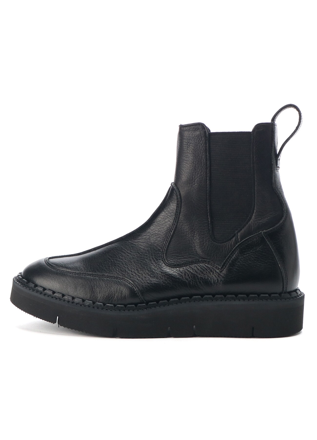 LEATHER COMBI SIDE GORE BOOTS