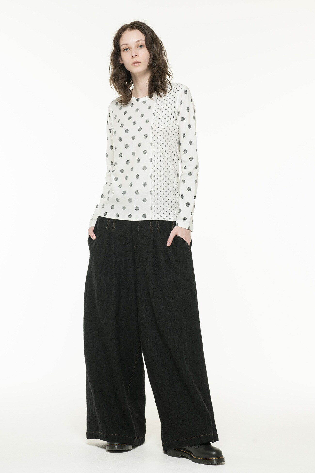 TWISTED DOT Y’s STITCH LONG T
