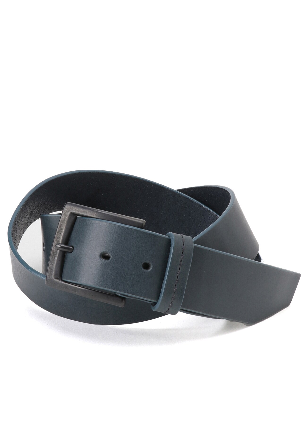 SMOOTH THICK LEATHER 40MM BELT