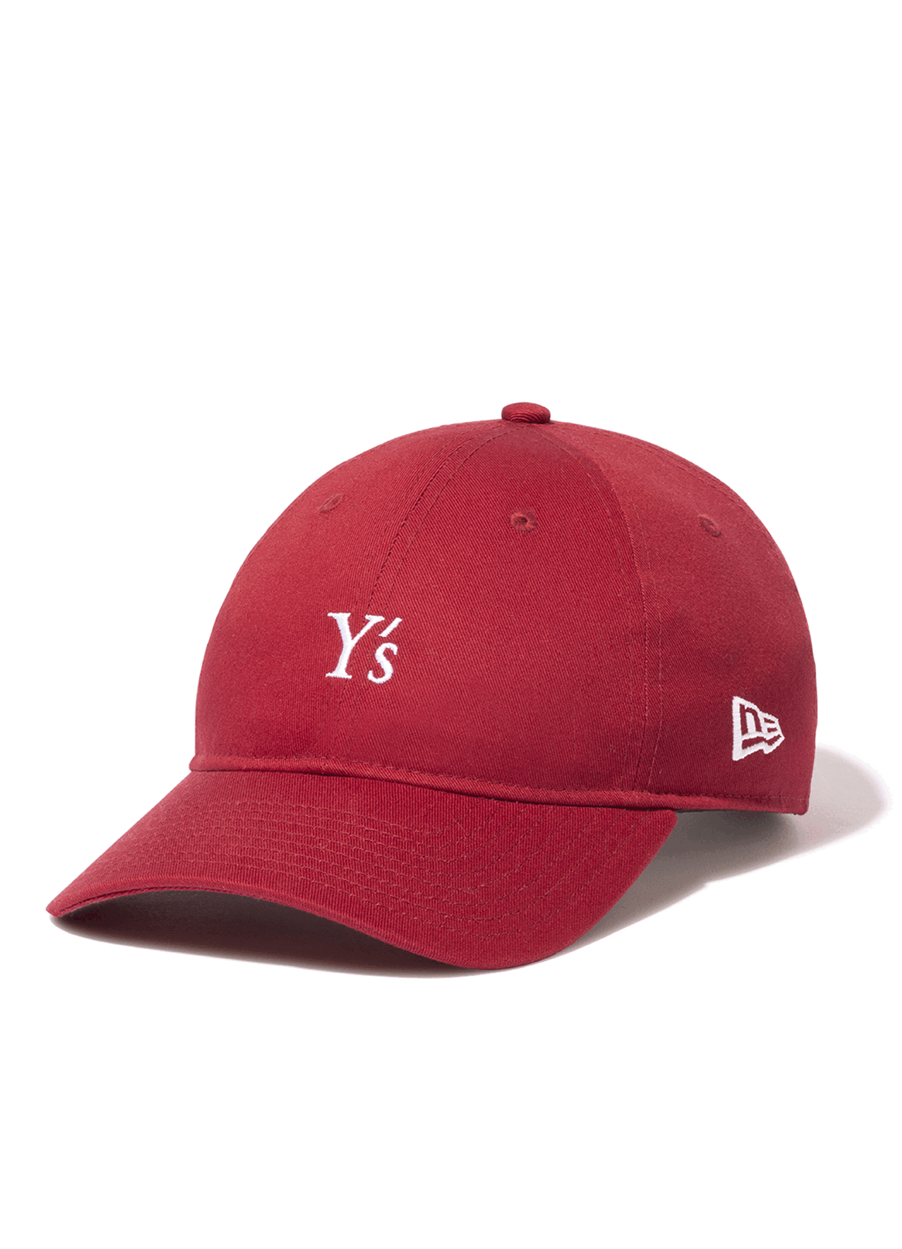 [Y's x New Era] 9THIRTY Y's LOGO CAP(FREE SIZE Cardinal Red 