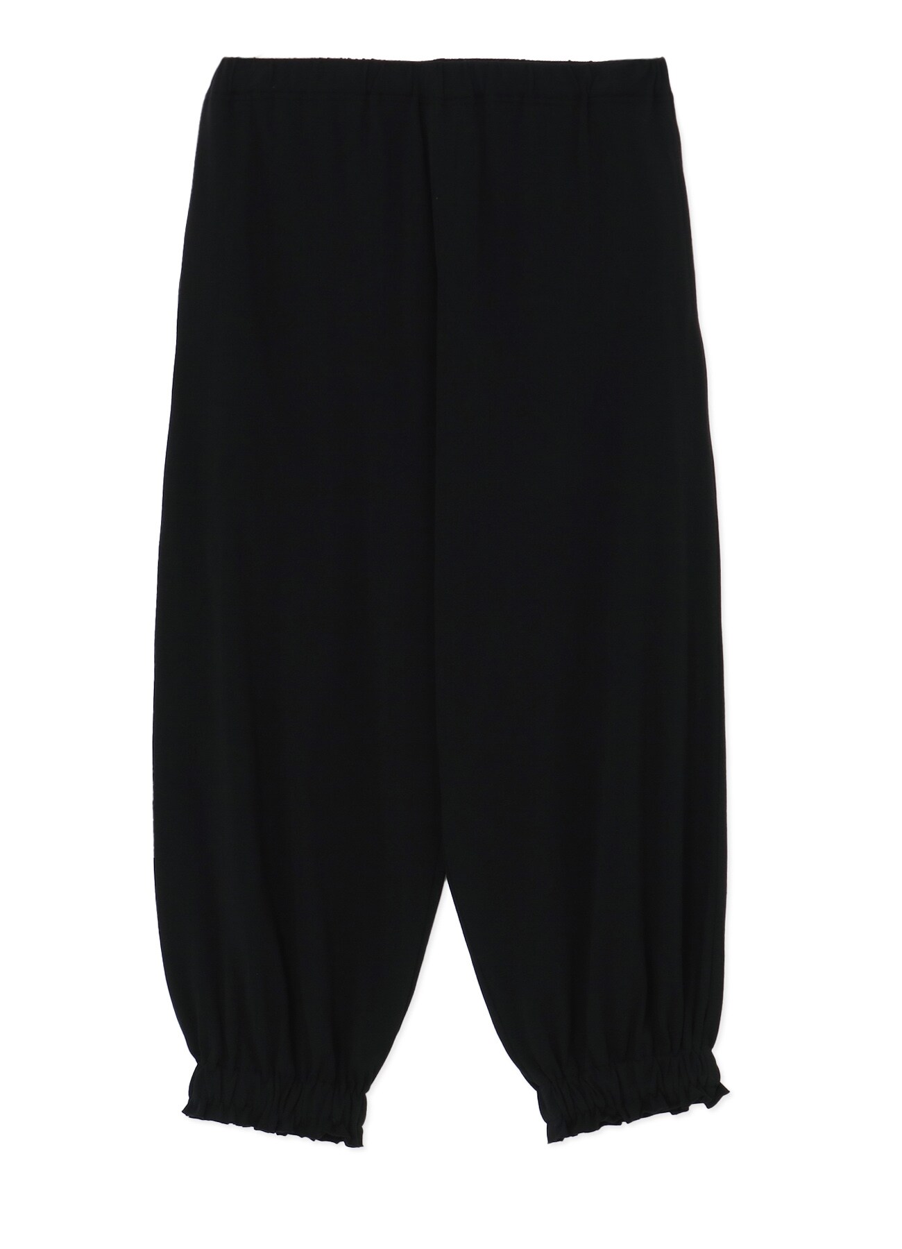 FRENCH TERRY CLOTH PANTS WITH ELASTICATED WAISTBAND(S Black): Vintage  1.2｜THE SHOP YOHJI YAMAMOTO