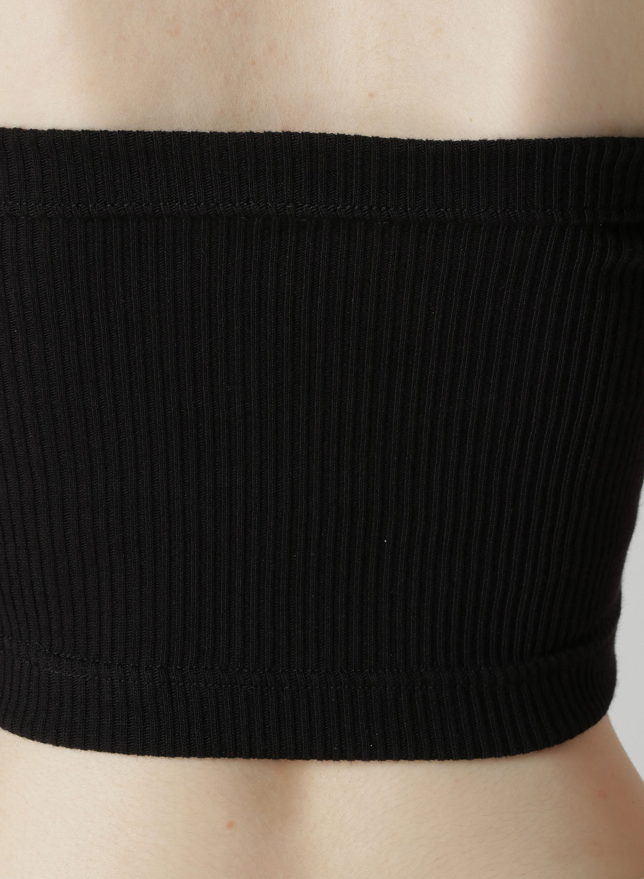 RIBBED MID LENGTH TUBE TOP