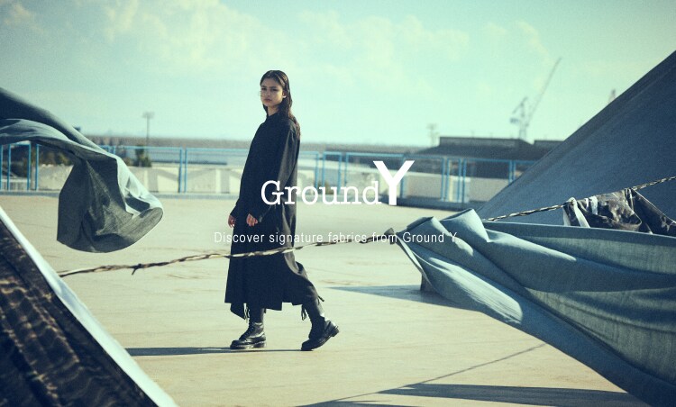 Discover signature fabric from Ground Y. : : THE SHOP YOHJI YAMAMOTO