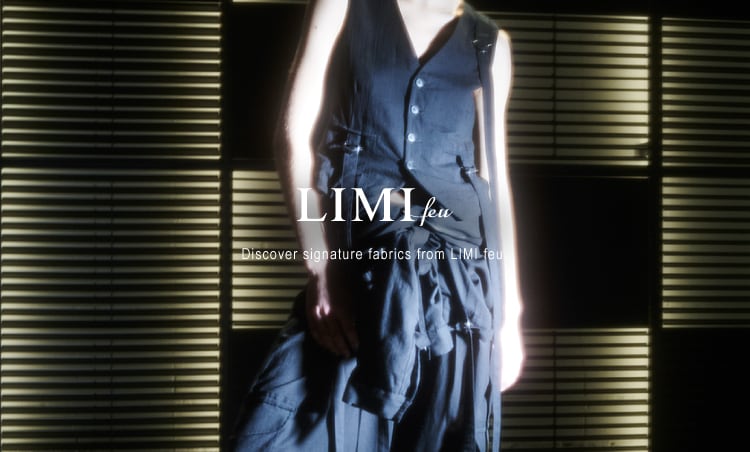 Discover signature fabric from LIMI feu. : : THE SHOP YOHJI YAMAMOTO